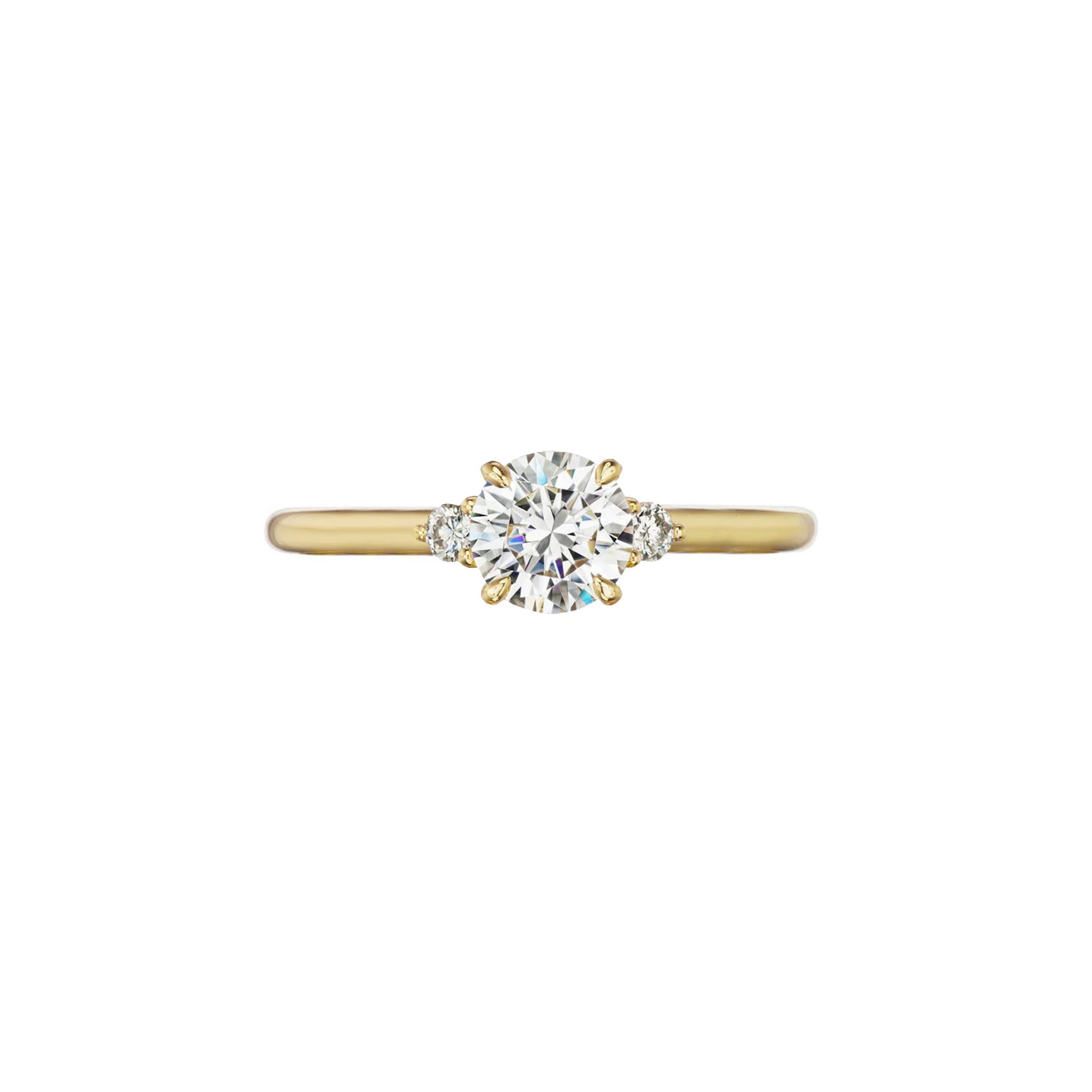 affordable engagement rings: diamond ring