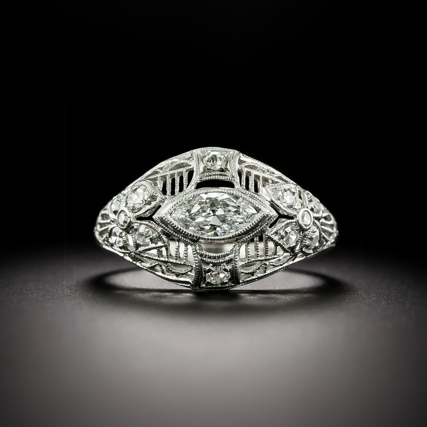 antique engagement ring