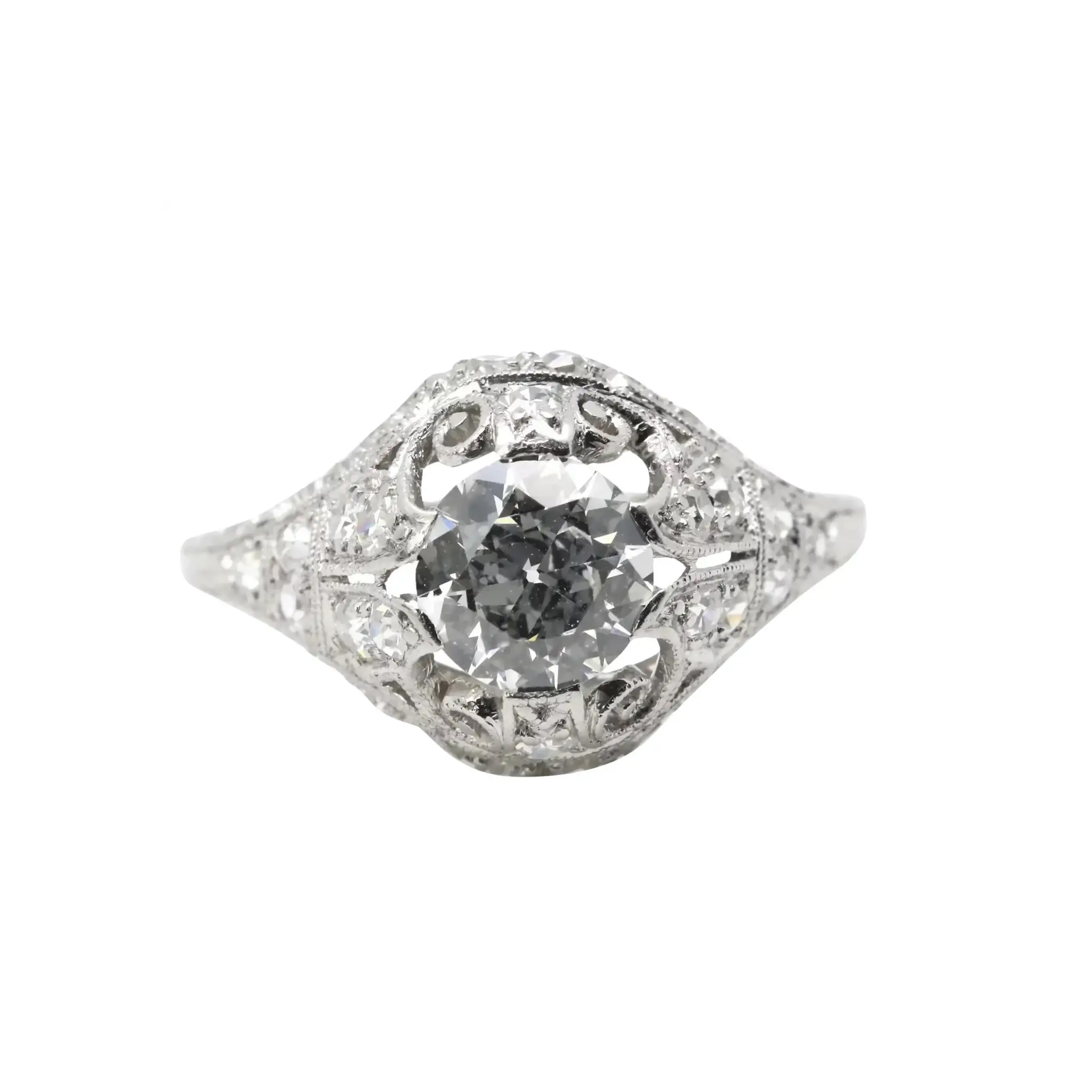 antique engagement ring