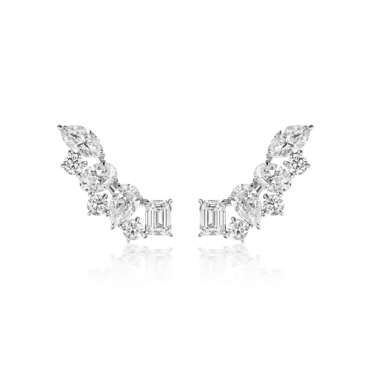 shop mother's day jewelry: diamond earrings
