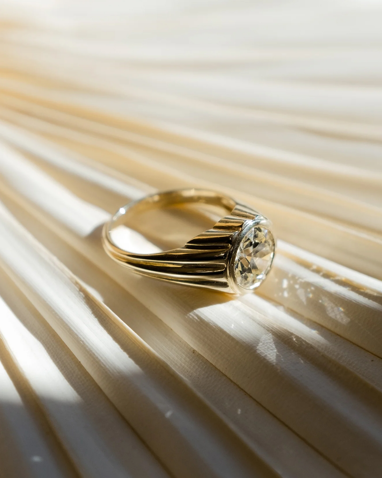 yellow gold engagement rings