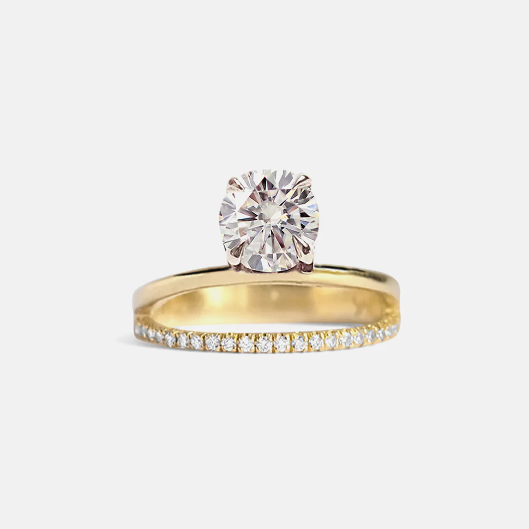 round engagement rings