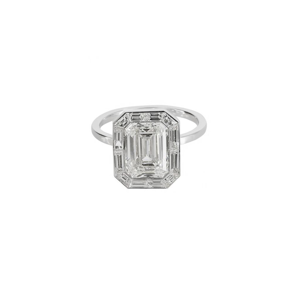 emerald cut engagement rings
