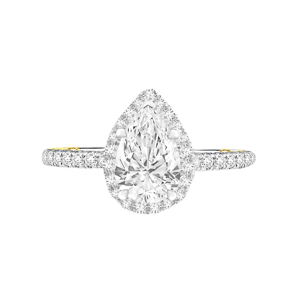 pear shaped engagement ring