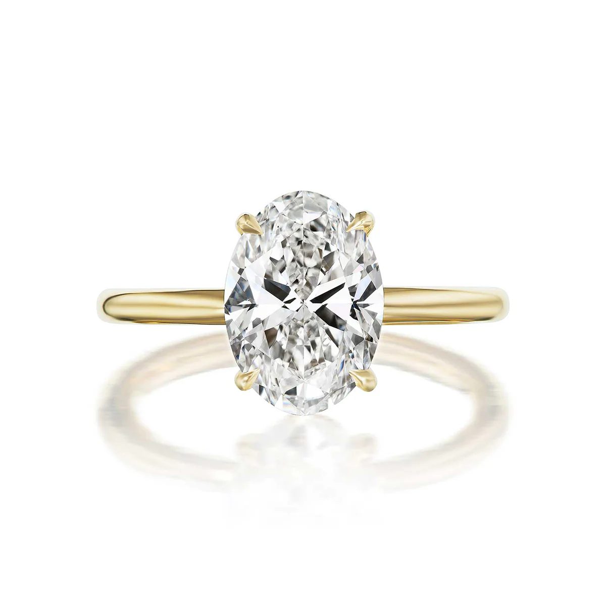 oval engagement rings