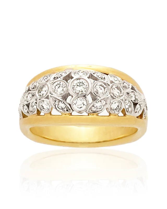 The Vintage Rings on Everyone’s Wish List 8 Vintage Rings in Bold Gold and Diamond