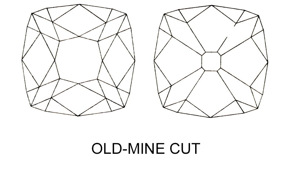 old mine cut diamond
