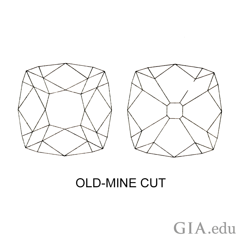 old mine cut diamond