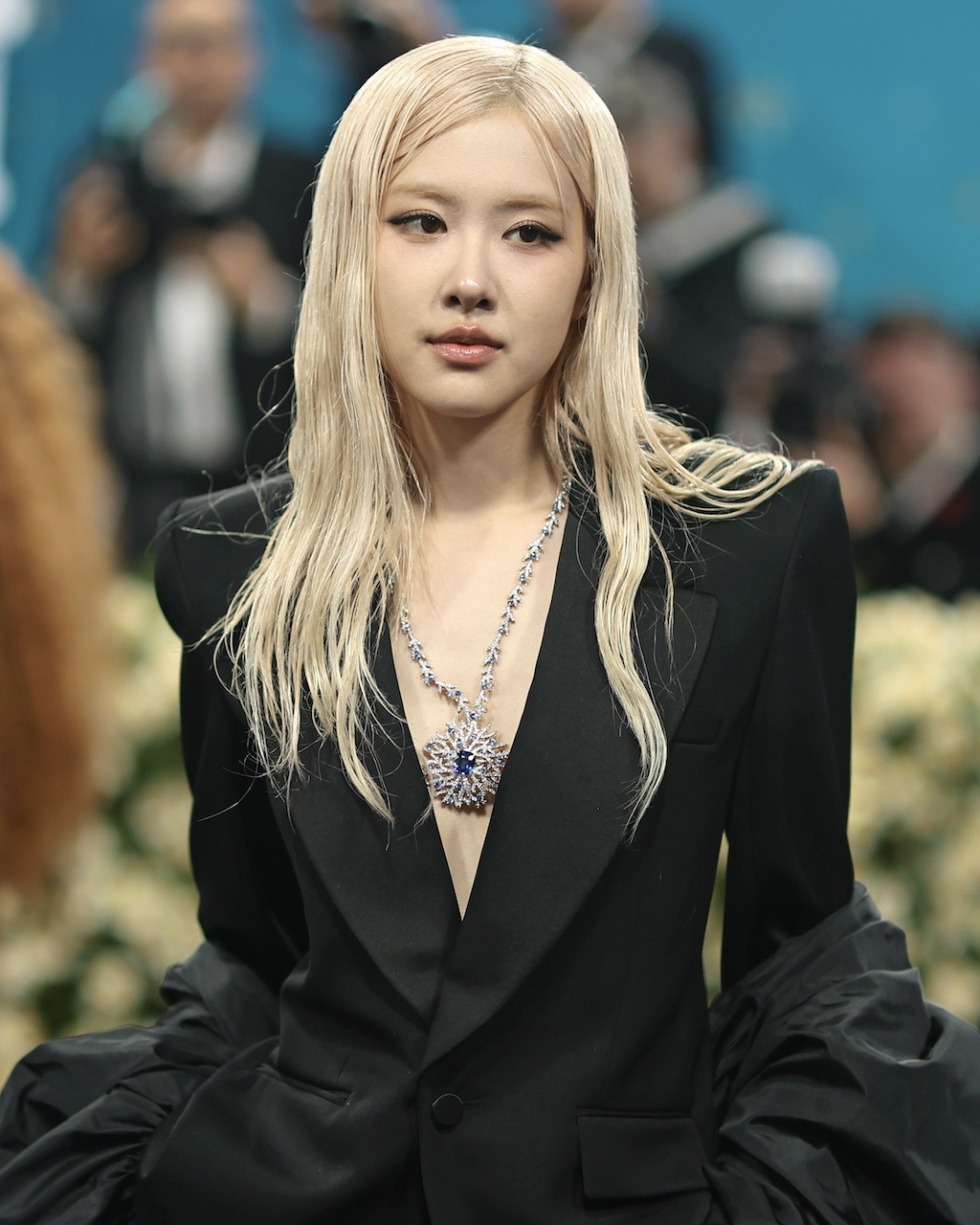 Rosé at the Metropolitan Museum of Art for the 2025 Met Gala