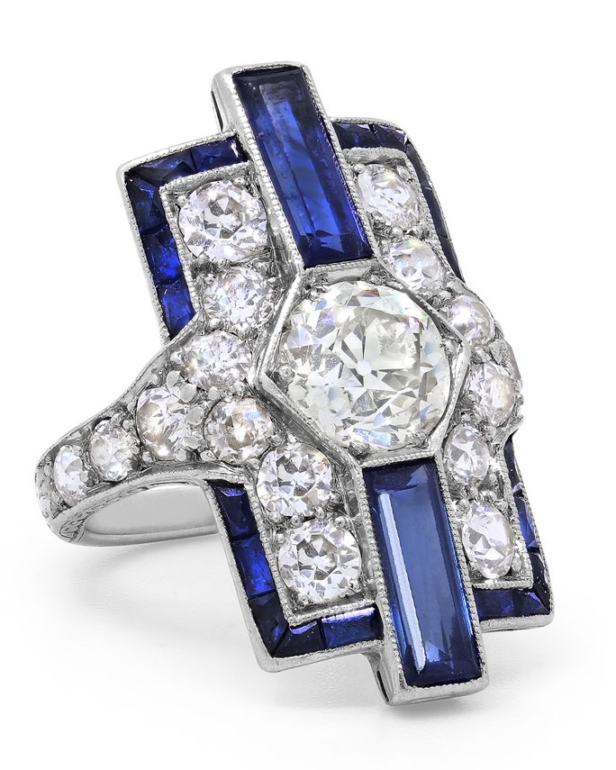 The Vintage Rings on Everyone’s Wish List 8 vintage rings: art deco ring