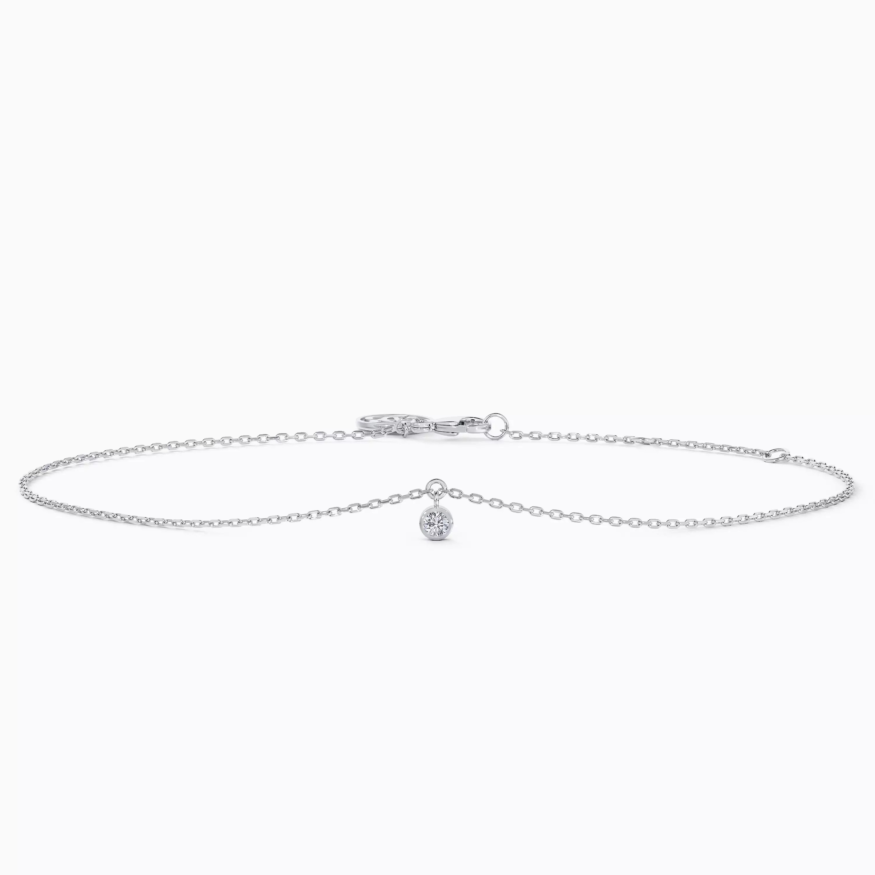 Bridesmaid Gifts De Beers CLEA ONE DIAMOND BRACELET IN WHITE GOLD, $800, debeers.com