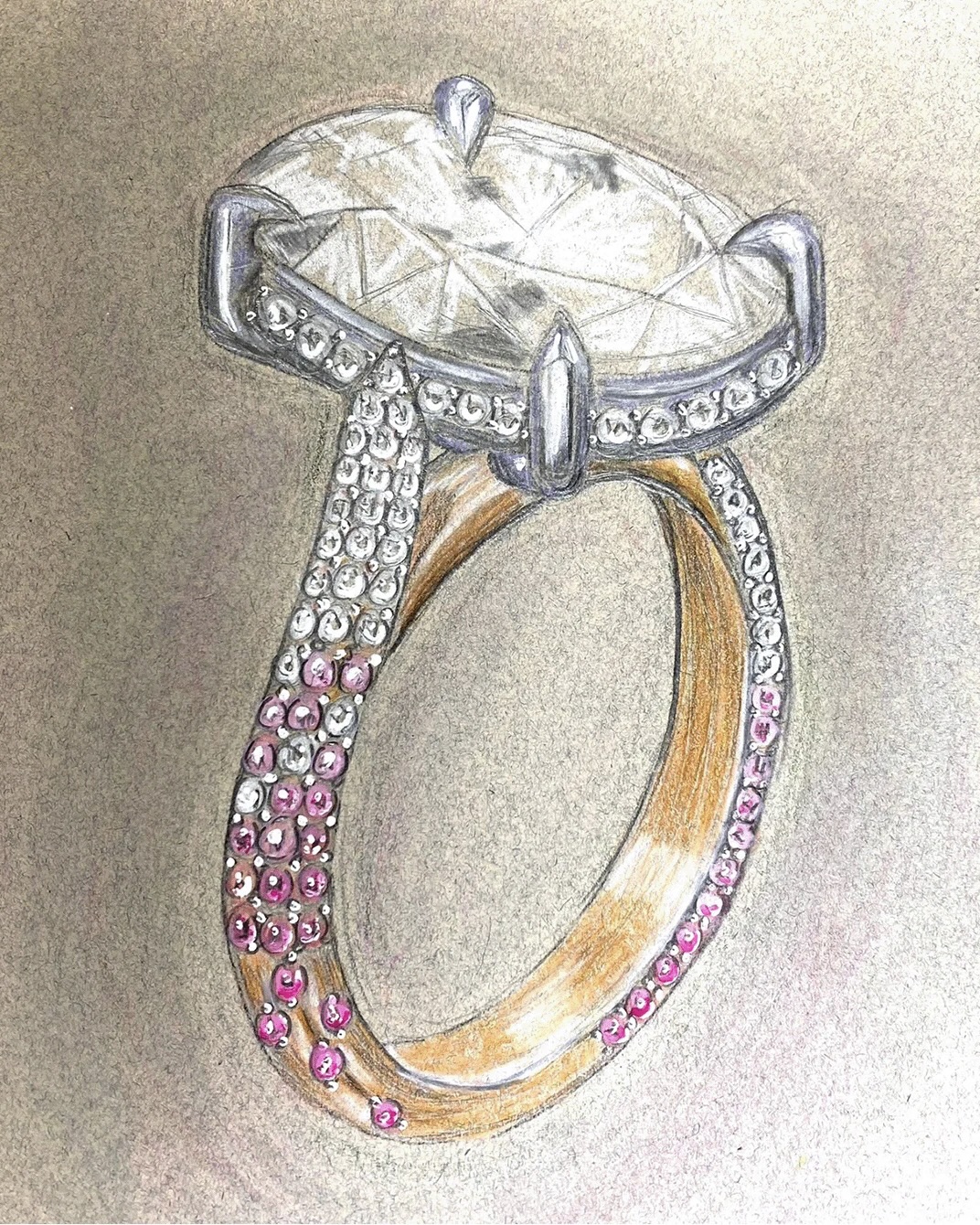 The Best Celebrity Engagement Rings of All Time 15 Lady Gaga Engagement Ring - Best Celebrity Engagement Rings of All Time