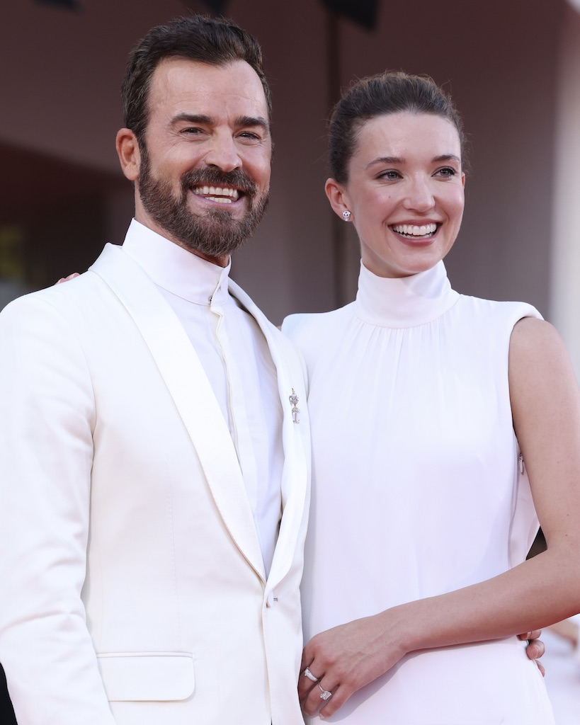 Nicole Brydon Bloom's Emerald-Cut Diamond Engagement Ring on the Venice Film Festival Red Carpet