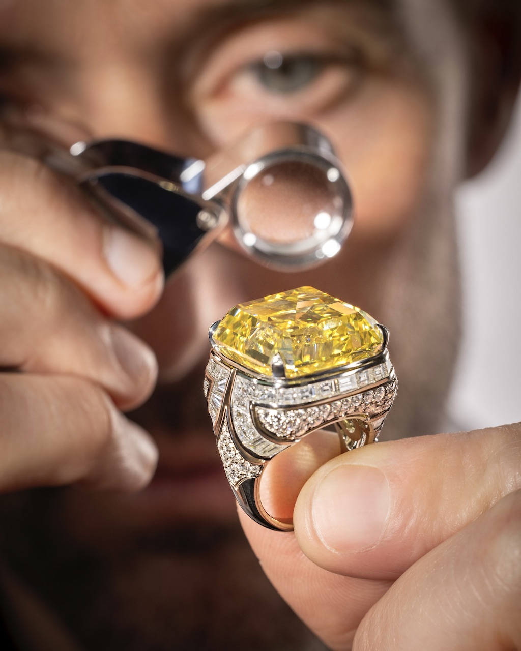 Bulgari yellow diamond ring
