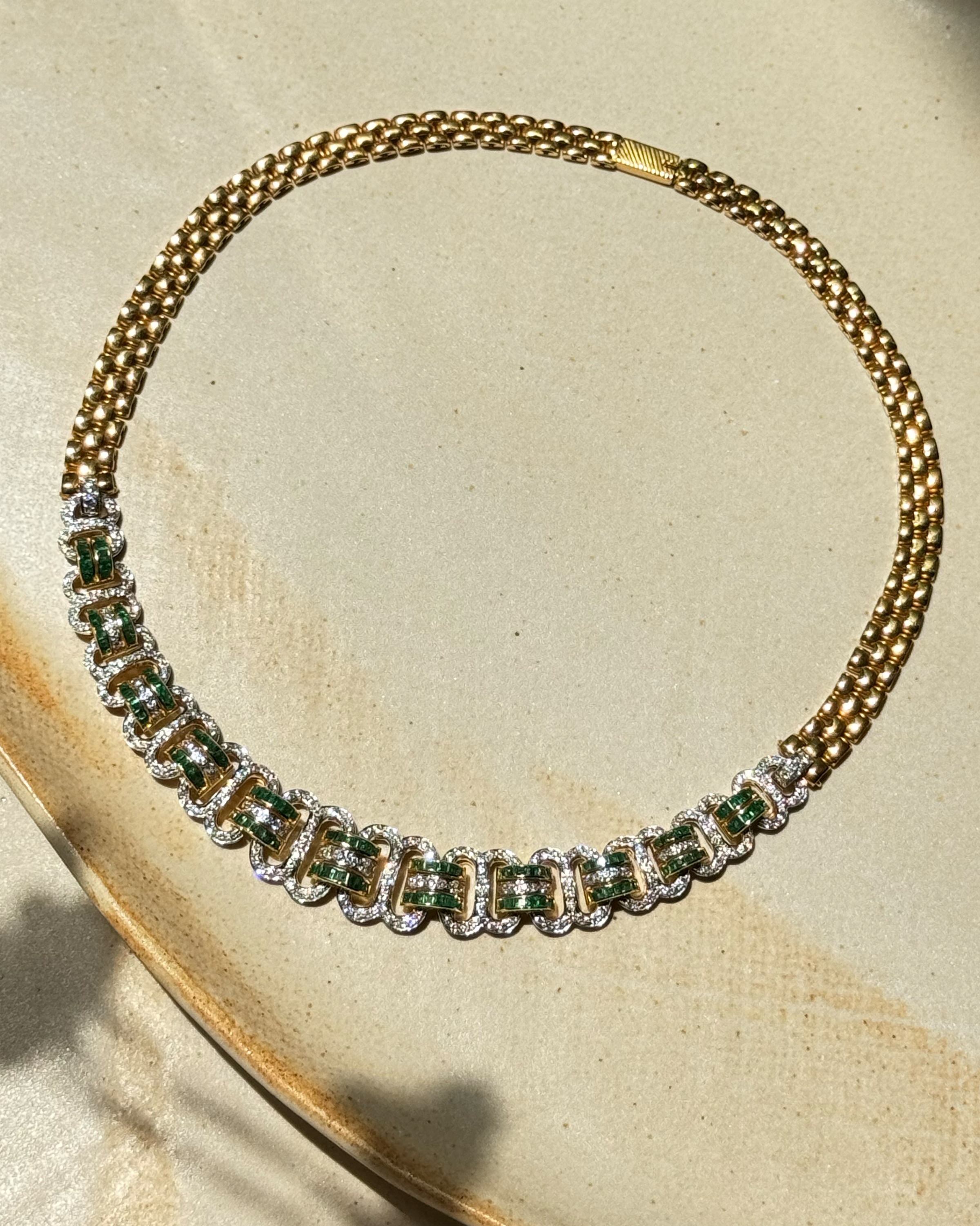 Returns of a Different Kind 3 Timeless natural diamond necklace