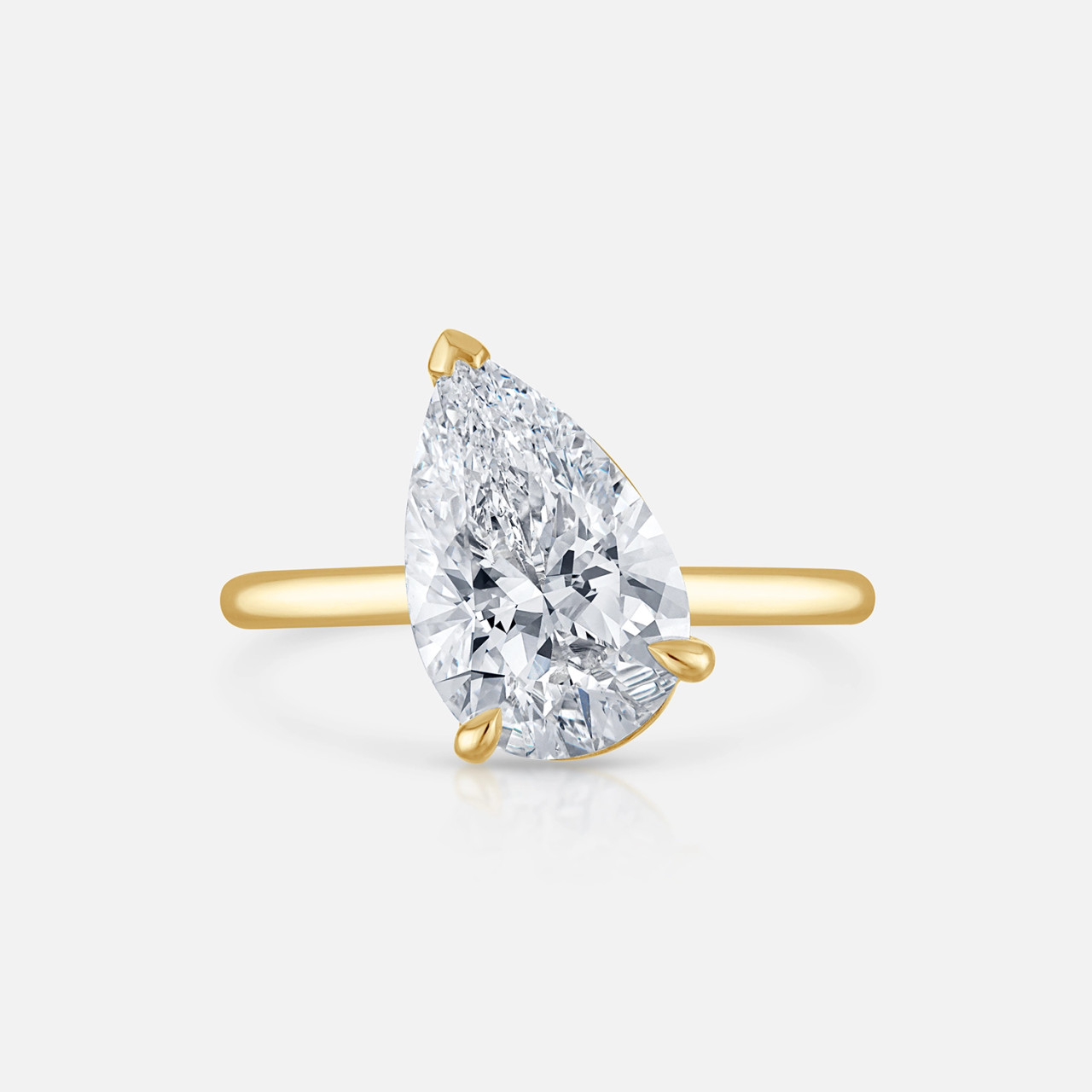 pear shaped engagement ring