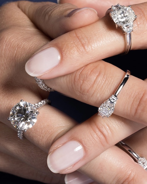 5 Cs of diamonds: engagement rings