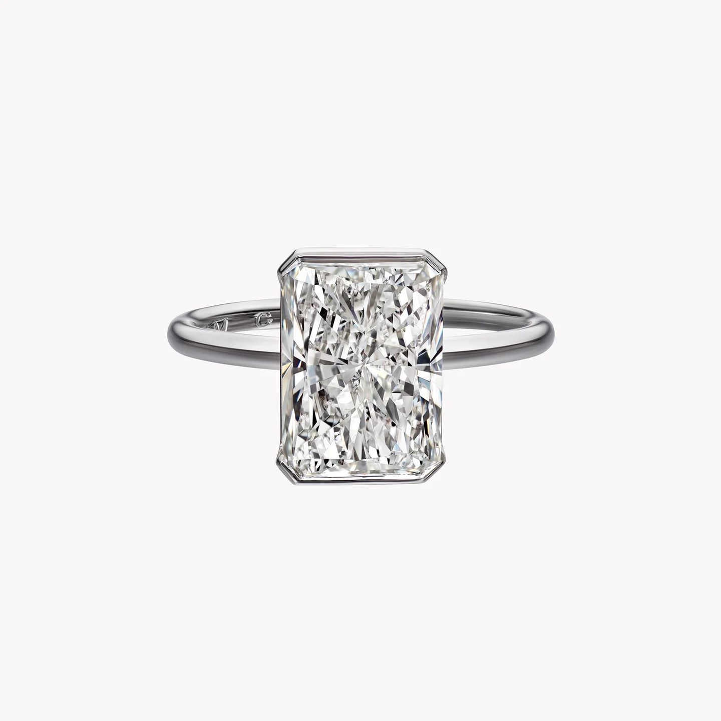 radiant cut engagement rings