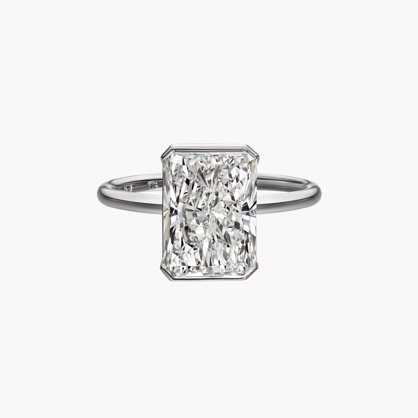 radiant cut engagement rings