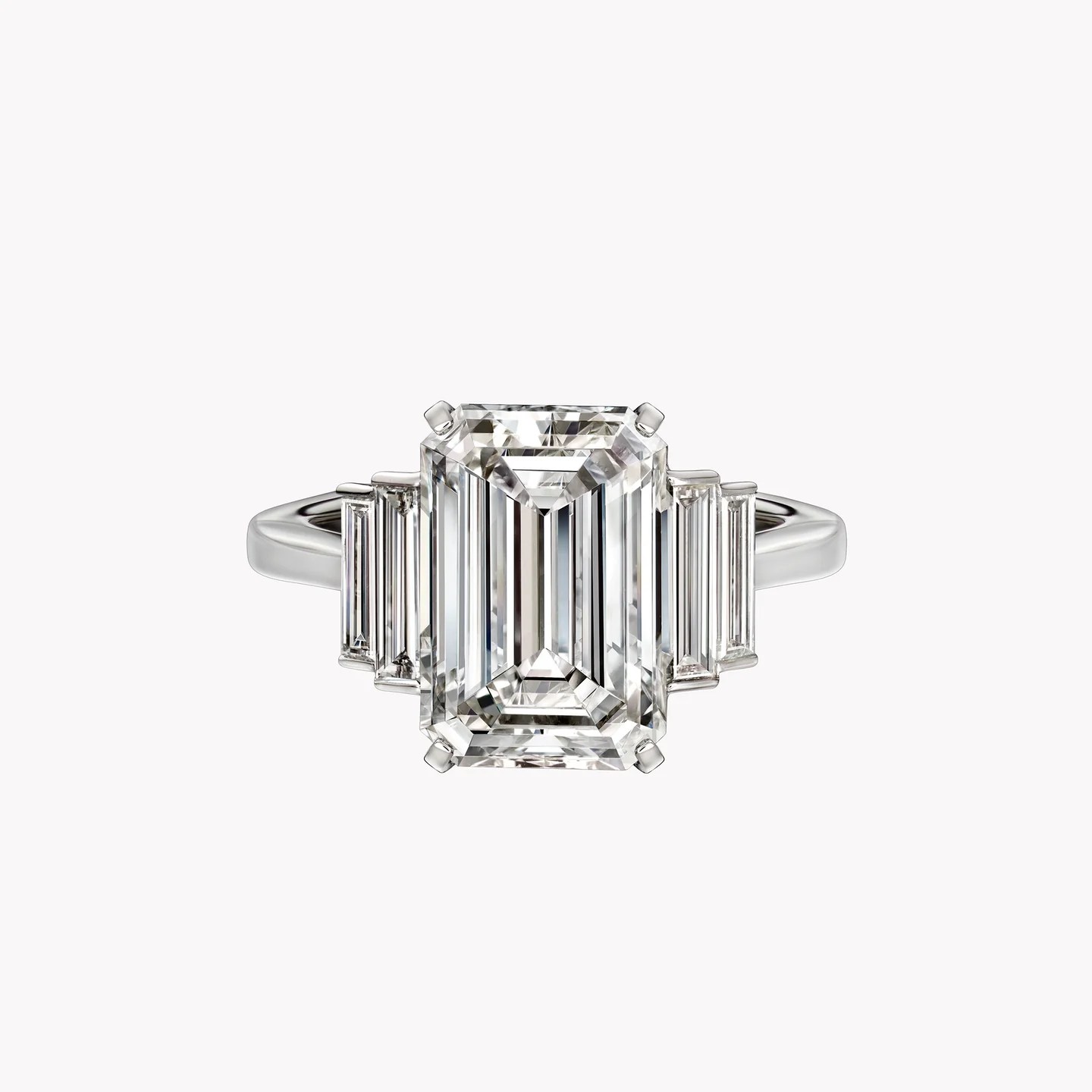emerald cut engagement rings