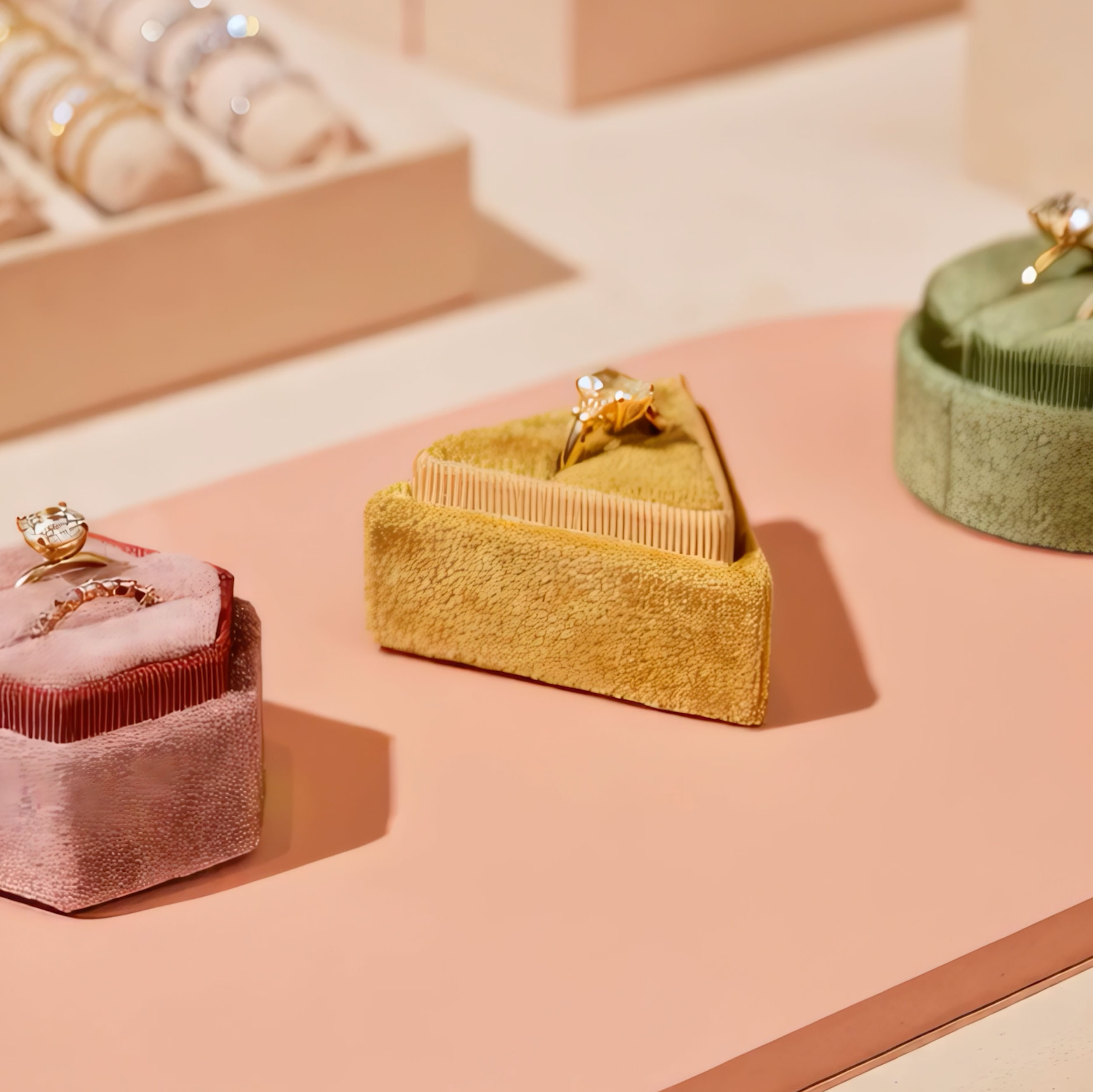 Greenwich St. Jewelers rings, photographed by Mark Lim at Greenwich St. Jewelers, New York City.