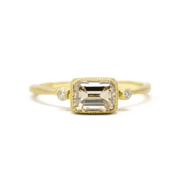 emerald cut engagement rings