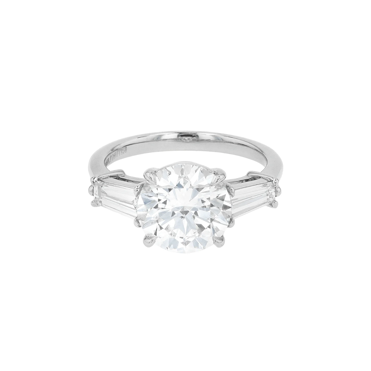 round engagement rings
