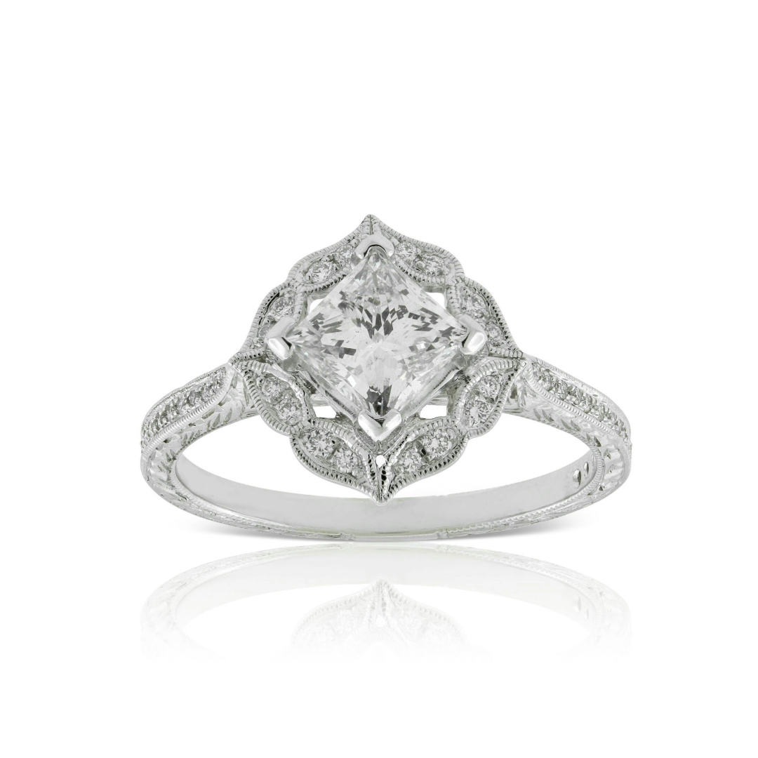 princess cut engagement rings