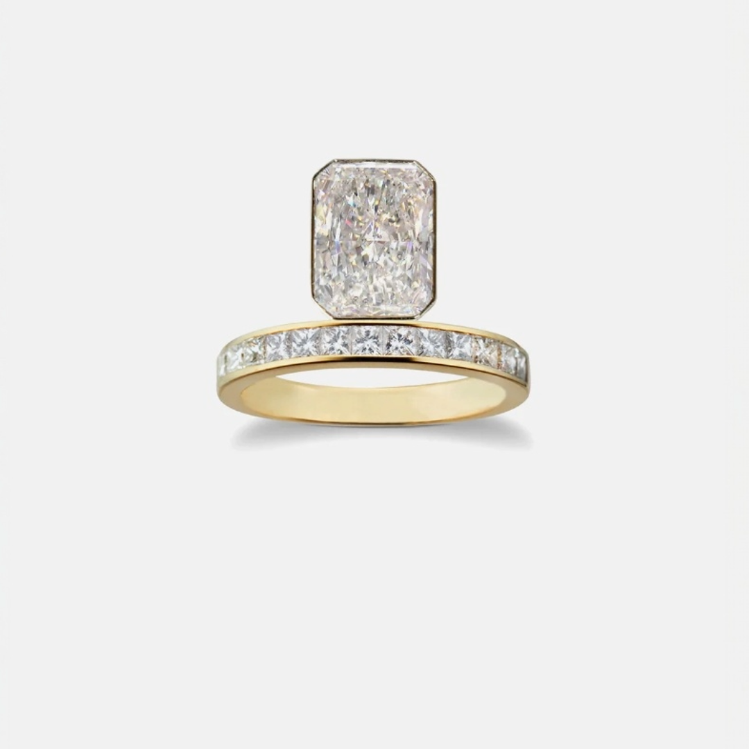 radiant cut engagement rings