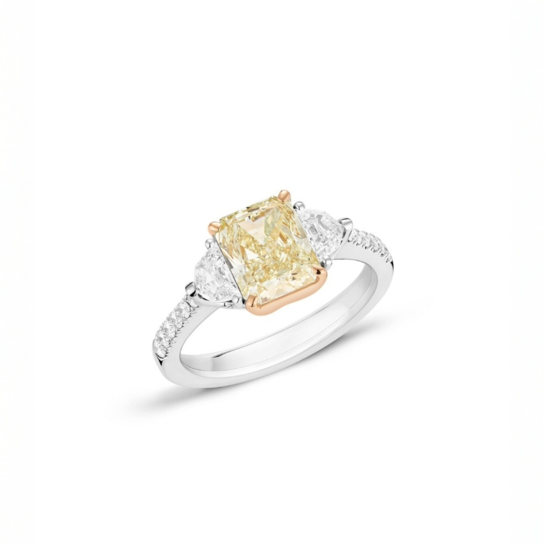 radiant cut engagement rings