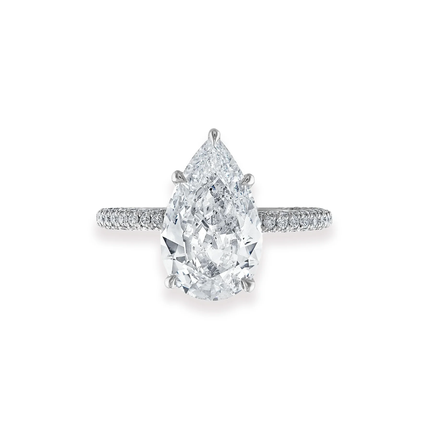 pear shaped engagement ring