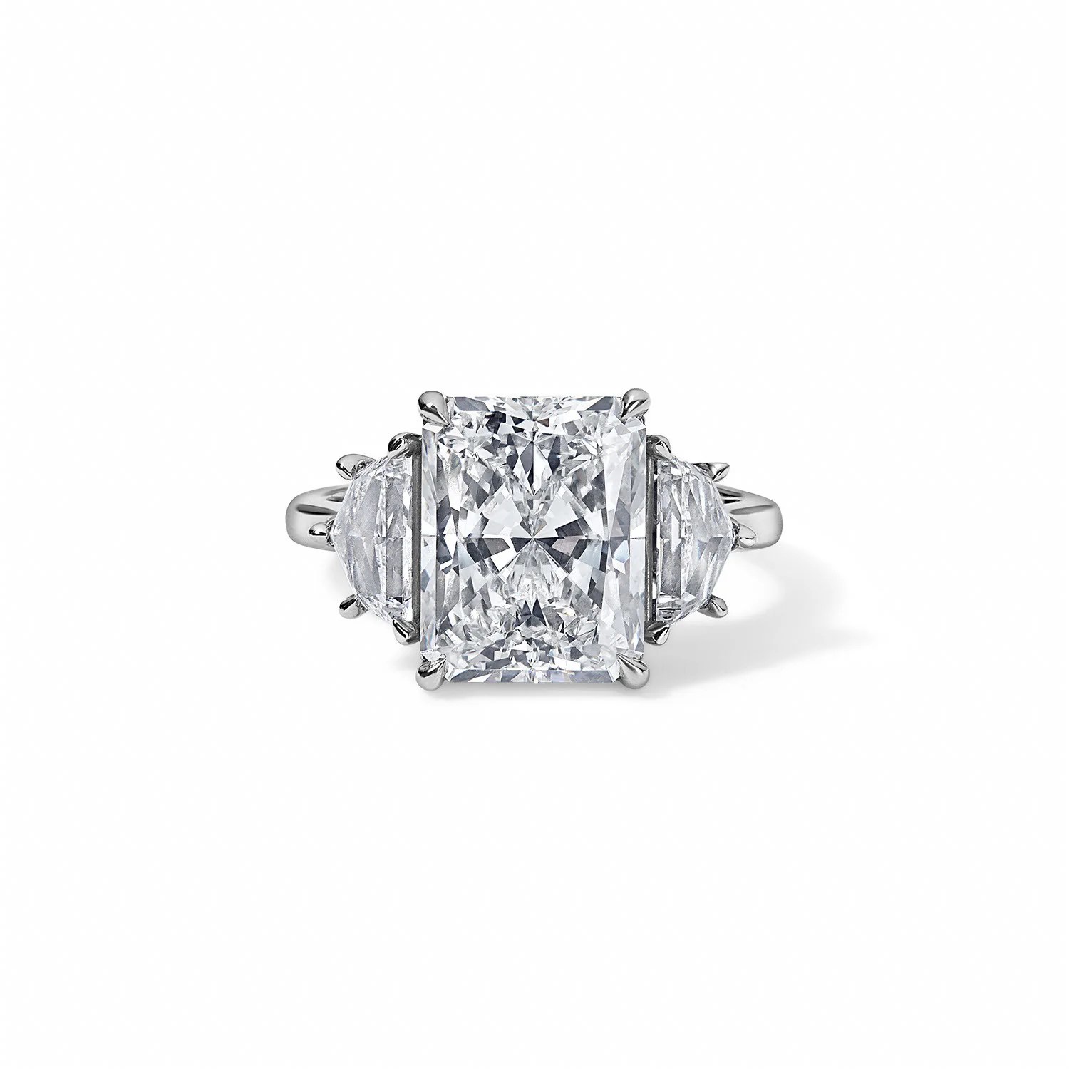 radiant cut engagement rings