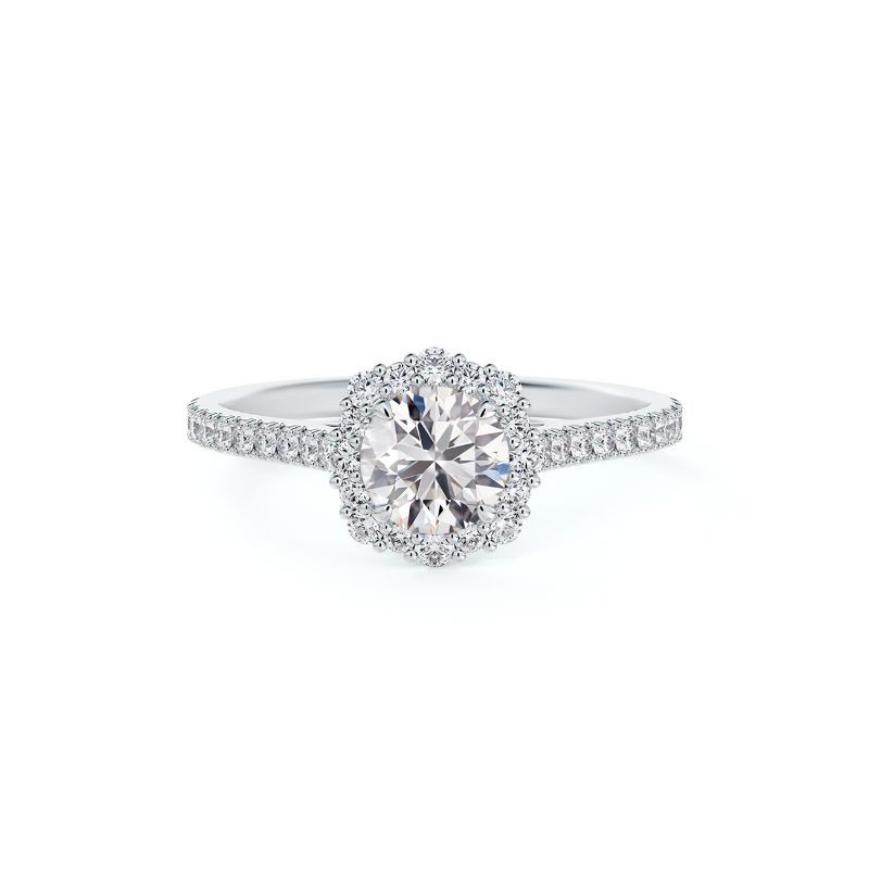 round engagement rings