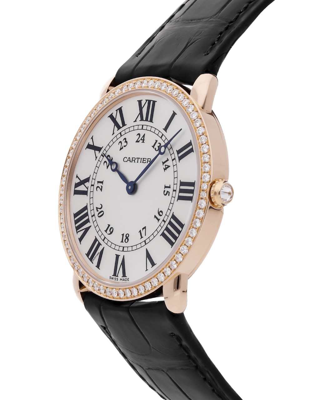 Why a Diamond Watch Is the Smartest Accessory You Can Own: Shop options like the Cartier Diamond Ronde Watch