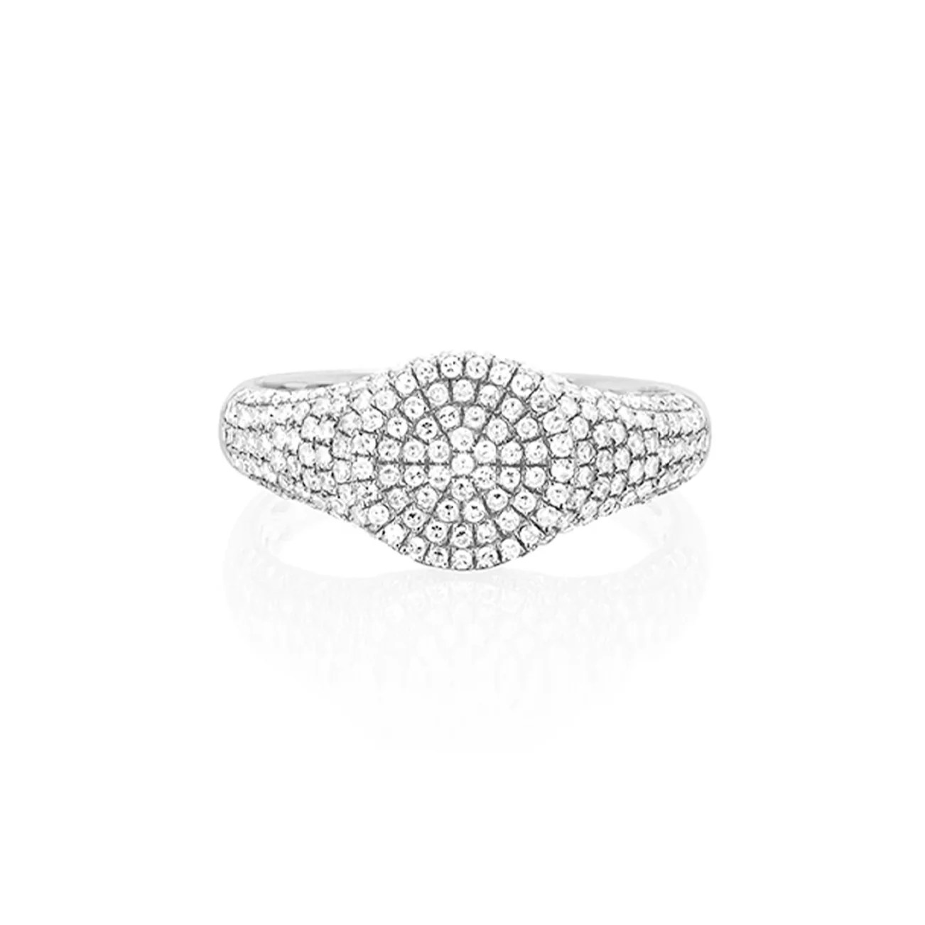 diamond pinky ring