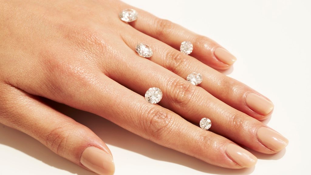 round brilliant cut diamonds