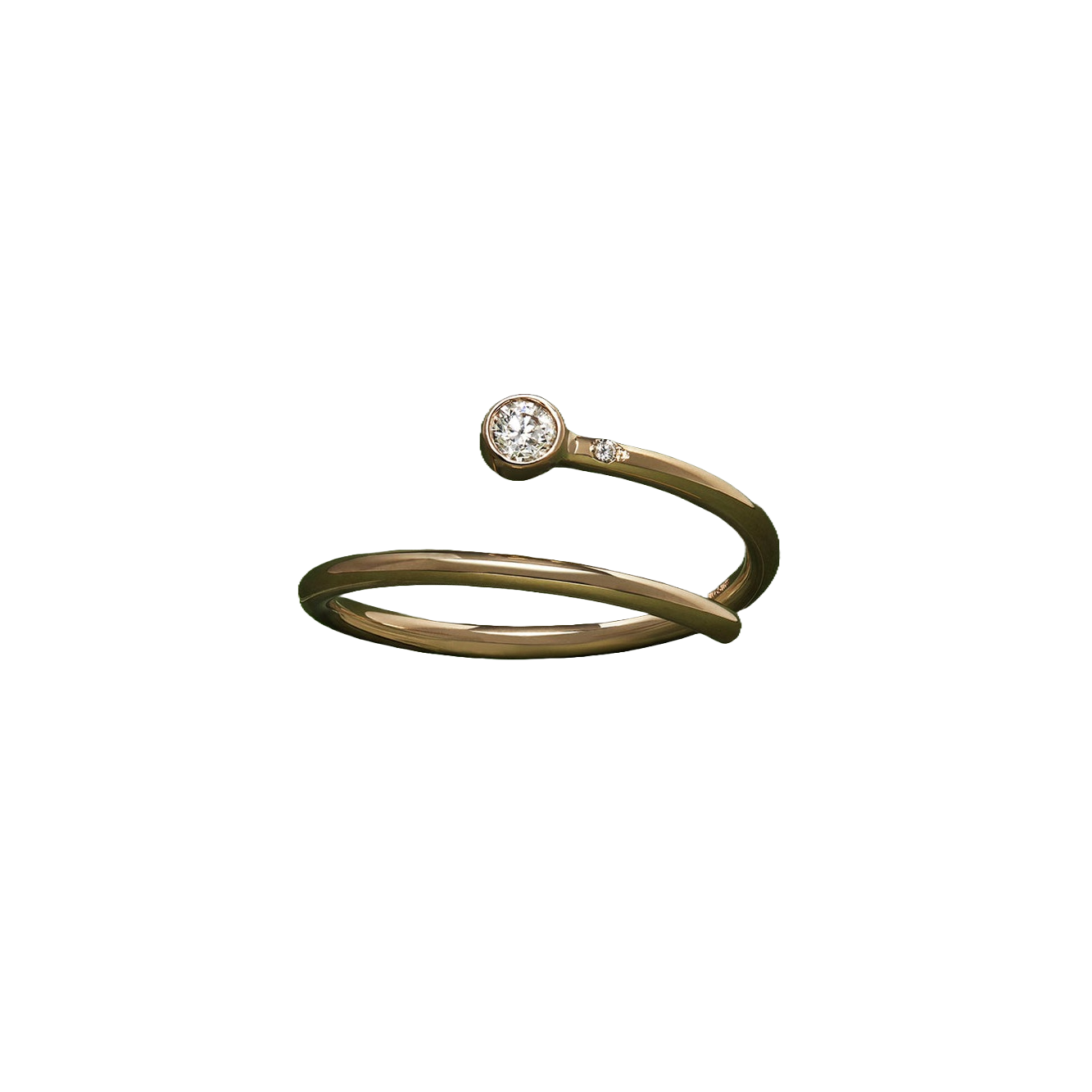 diamond pinky ring