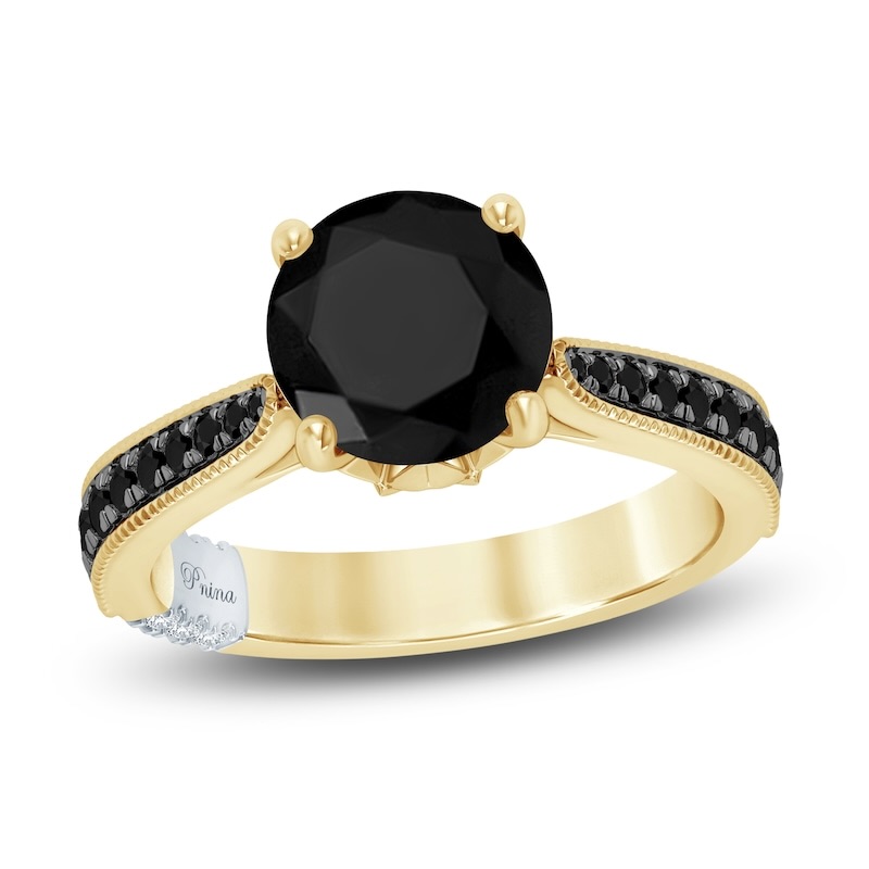 The Black Diamond Engagement Ring Is the Epitome of Edgy Elegance
