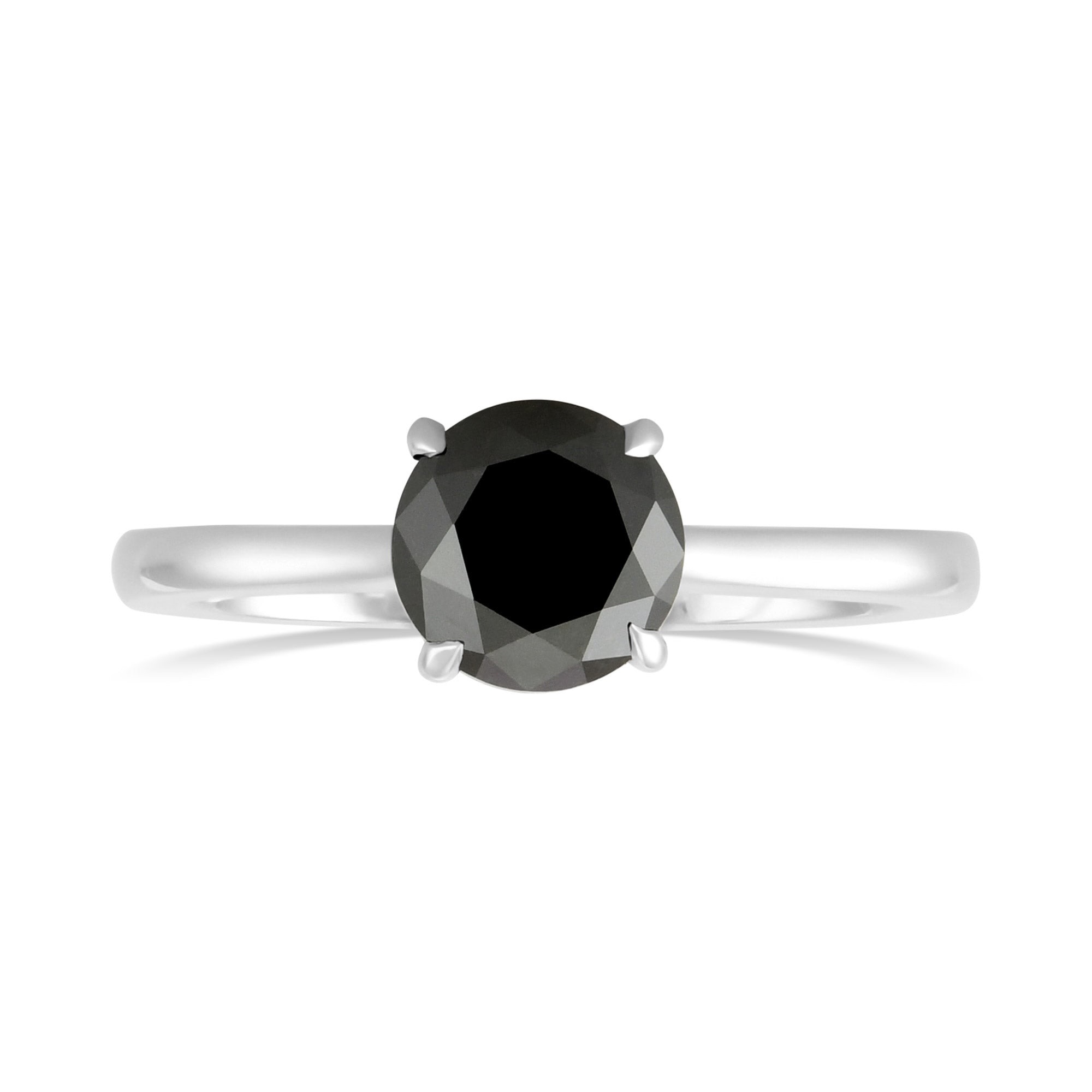 The Black Diamond Engagement Ring Is the Epitome of Edgy Elegance