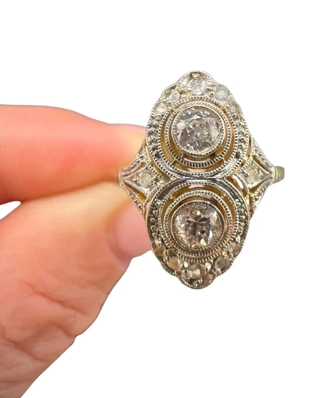 vintage affordable diamond ring