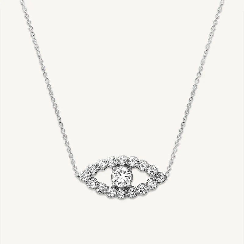diamond evil eye jewelry