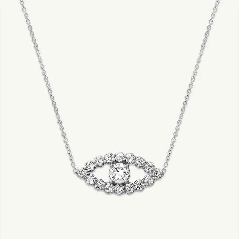 diamond evil eye jewelry
