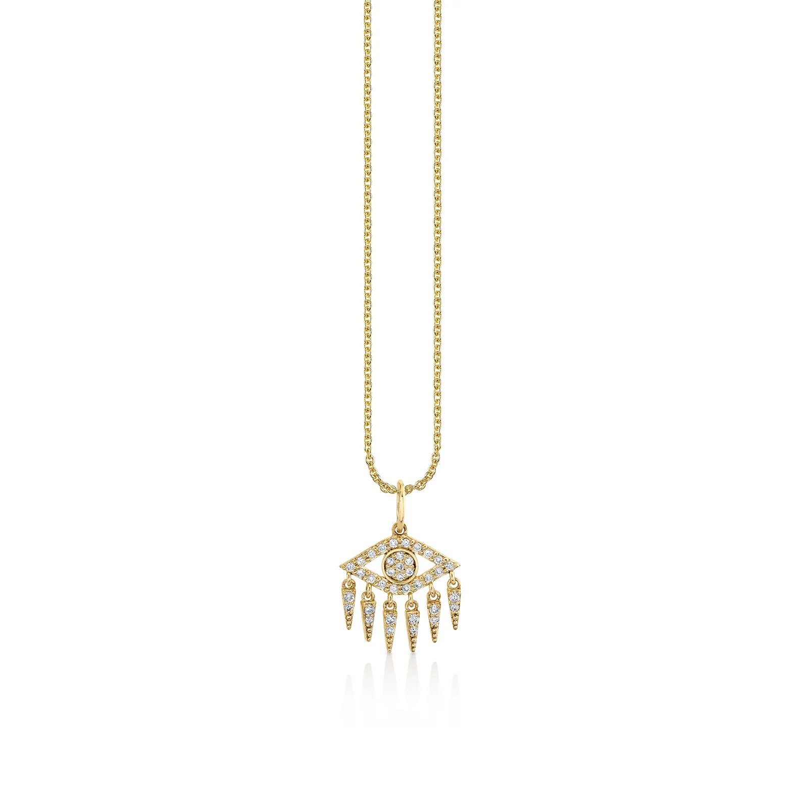 diamond evil eye jewelry