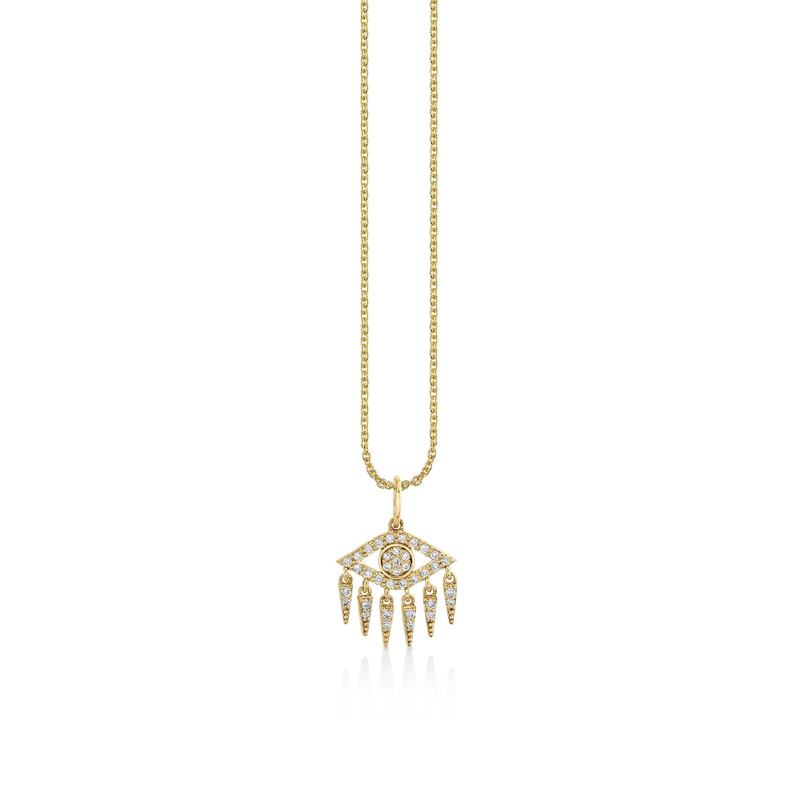 diamond evil eye jewelry