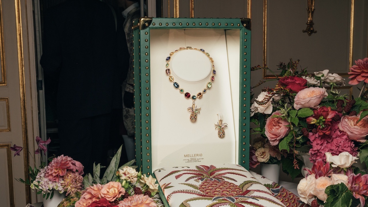 The $1M Mellerio Jardin des Rêves Pineapple Necklace Just Stole the Show at Versailles 1 Mellerio jardin des reves necklaces at Versailles