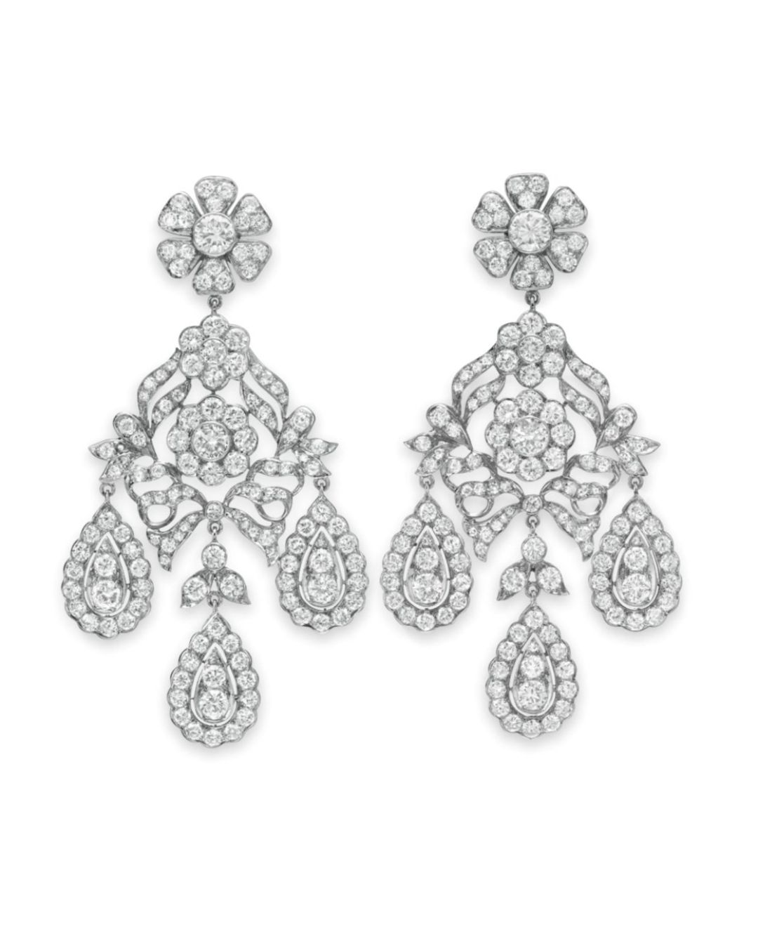 Elizabeth Taylor's girandole earrings from Mike Todd