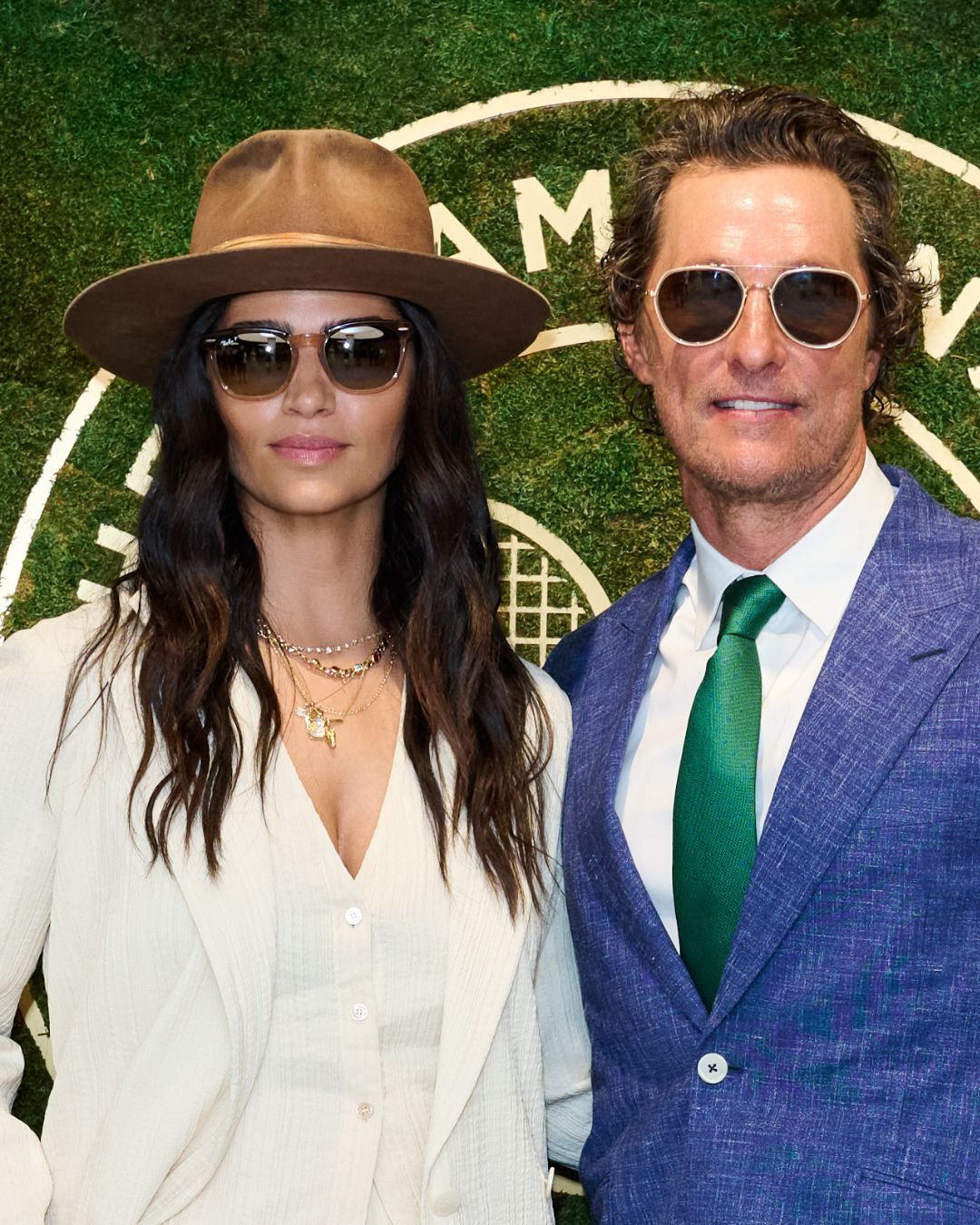 Tennis WAGs and Celebs Are Serving Up Major Diamond Glam at Wimbledon and Beyond 9 Camila Alves and Matthew McConaughey Wimbledon