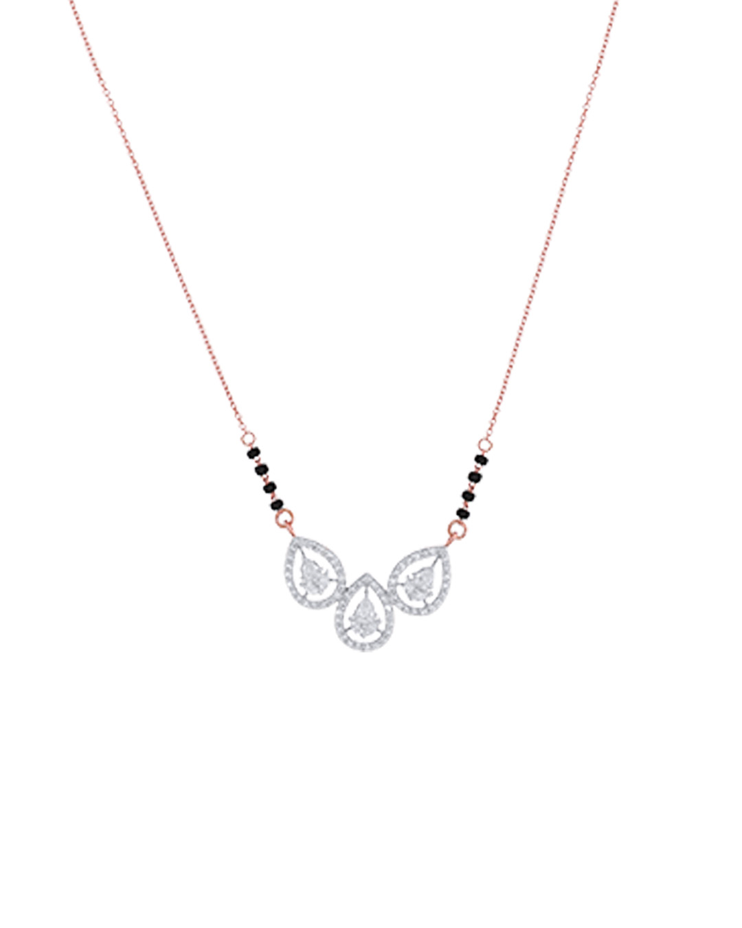 Minimal diamond mangalsutra perfect for every style
