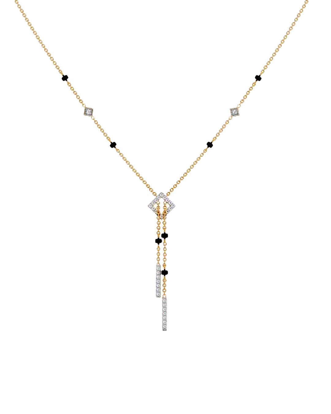 Single diamond mangalsutra for everyday use