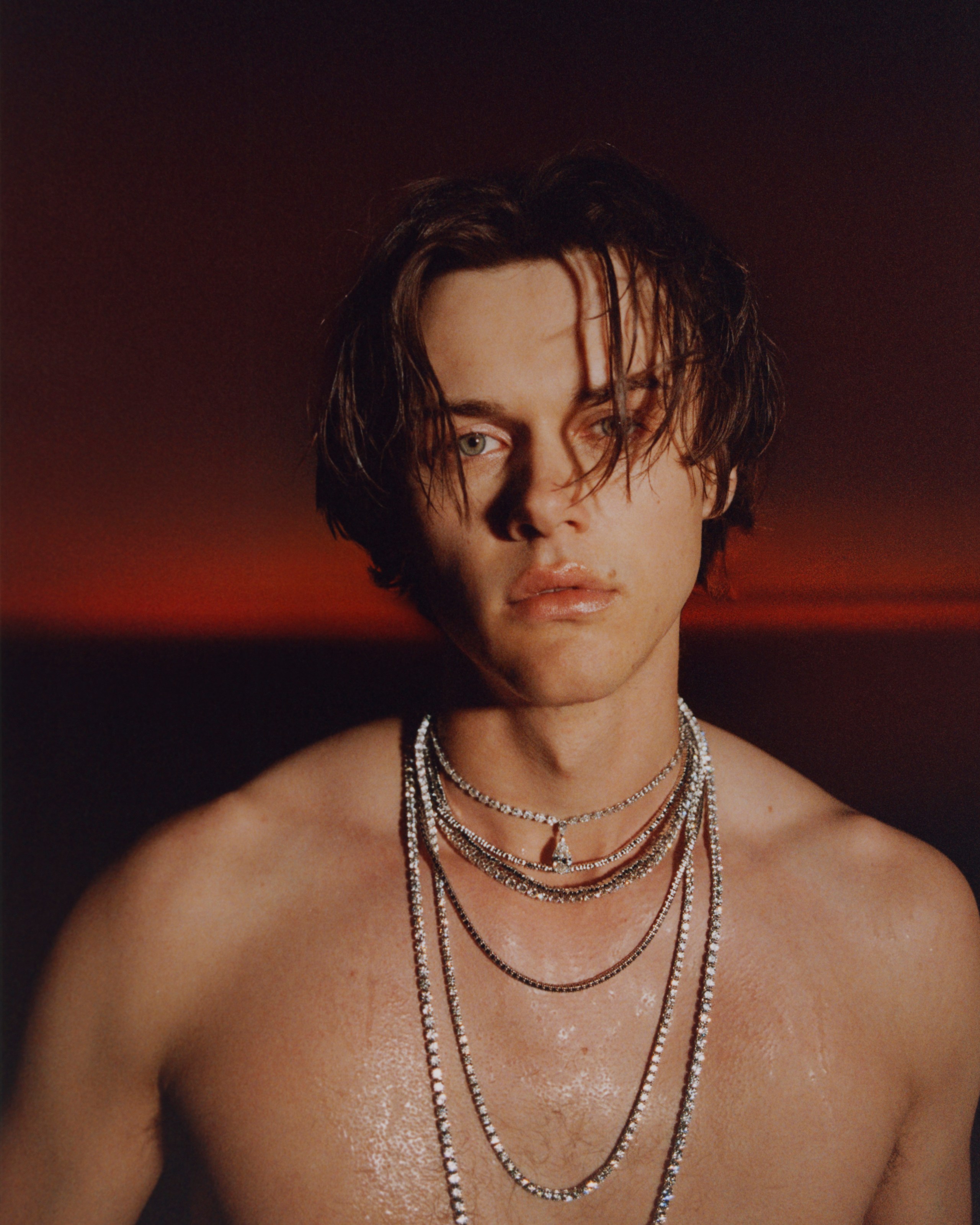 Chris Briney tennis necklace